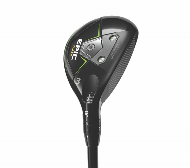 플래시 페이스를 가지고 있는 에픽 플래시 유틸리티. 사진 제공=캘러웨이골프