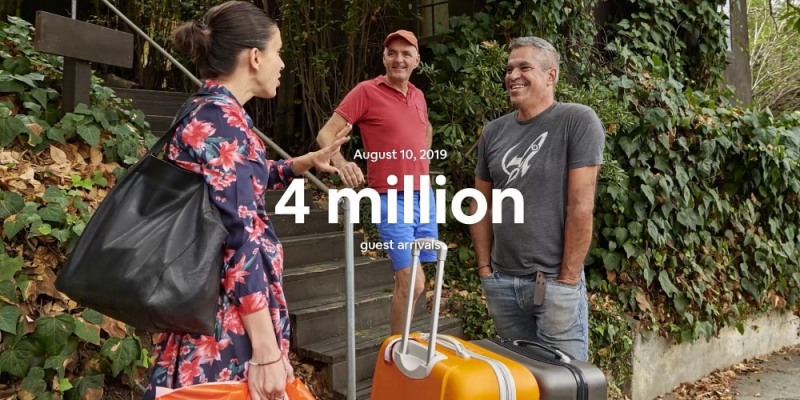 에어비앤비 하루 이용자 400만 명 달성 대기록 수립… '하나로 연결' 큰 효과