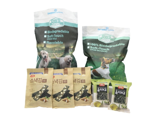 동원시스템즈가 생산한 ‘에코소브레’ 샘플 제품