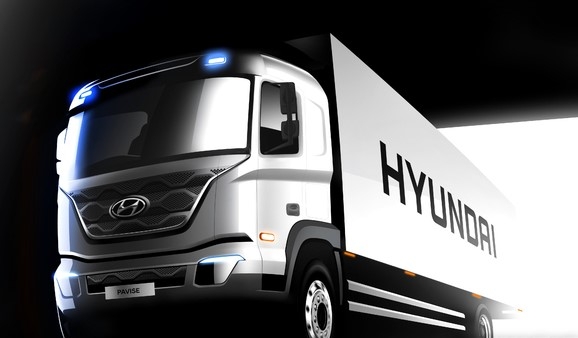 현대차, 9월 출시 준대형 트럭 '파비스' 렌더링 공개