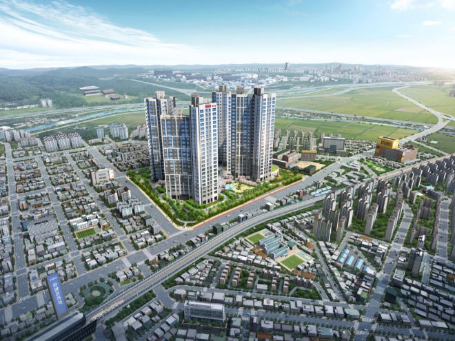 금호건설 모종 금호어울림 아이퍼스트 광역 조감도