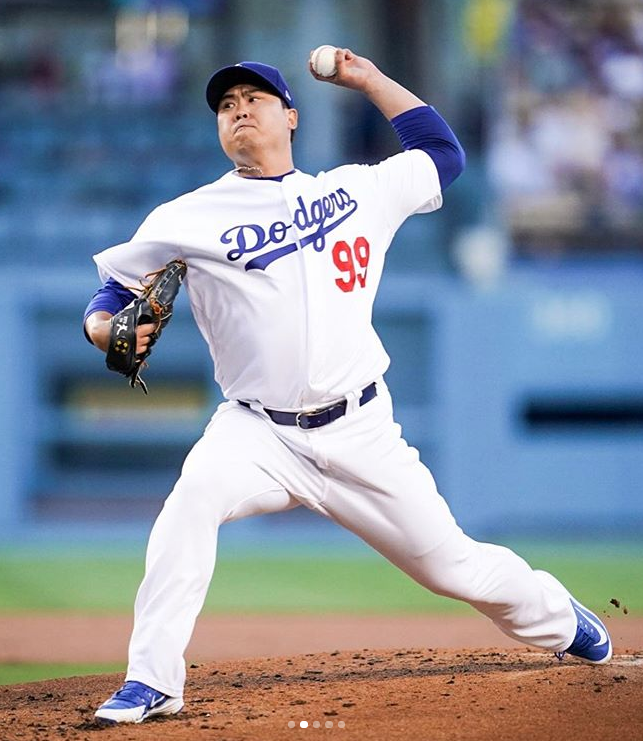 류현진.사진=류현진인스타그램