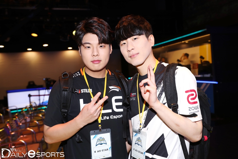 문호준(왼쪽)과 전대웅.