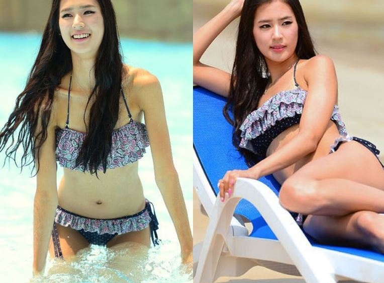 박기량 비키니, 군더더기없는 바디라인...자연스레 쏠린 이목