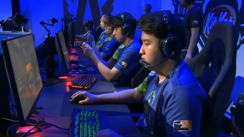 밴쿠버 타이탄즈(사진=중계방송 캡처).