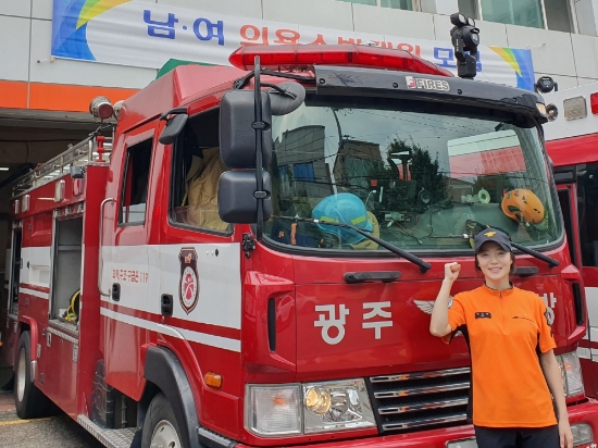 광주서부소방서 이승아 소방교/사진=광주광역시