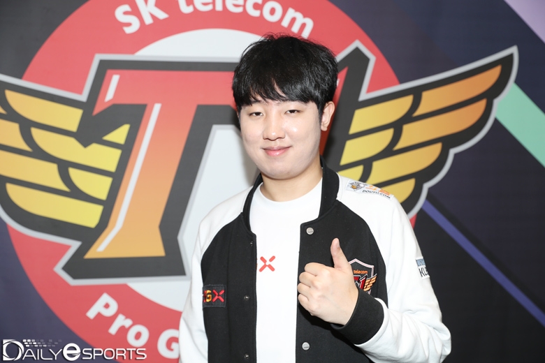 SK텔레콤 T1의 톱 라이너 '칸' 김동하.