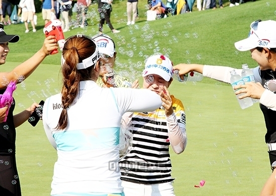 보그너 MBN여자오픈에서 우승을 차지한 박민지. 사진=마니아리포트 DB