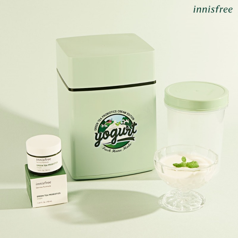 이니스프리, 그린티 프로바이오틱스 크림 공식 출시