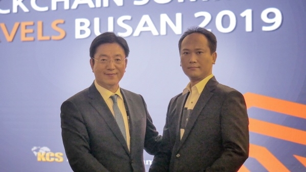 사진=왼쪽부터 코리아씨이오서밋 박봉규 이사장, 알콜 센트럼(Alcol Centrum) 장일수 대표
