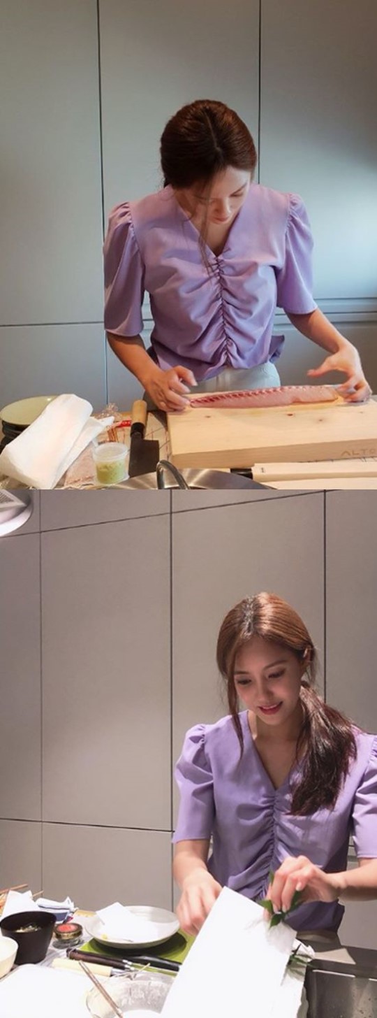 티아라효민(사진=인스타그램캡처)