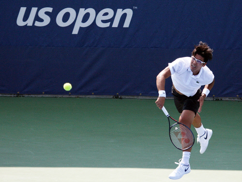 정현.사진=라코스테