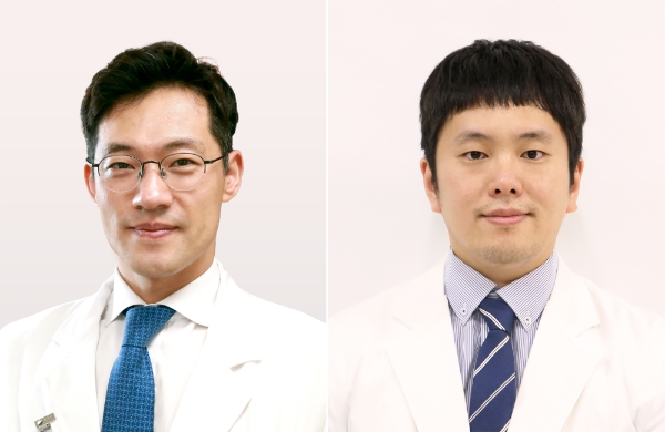 분당서울대병원 순환기내과 강시혁 교수(좌), 정상우 임상강사(우)