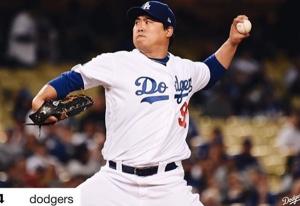 사진=LA다저스캡처