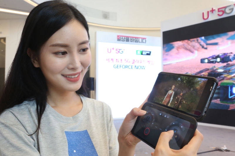 [이슈] LG유플러스, 세계 최초 5G 클라우드 게임 서비스 '지포스 나우' 출시