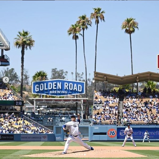 류현진(사진=LA다저스제공)