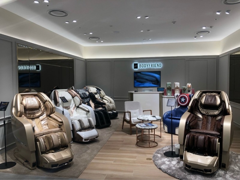 바디프랜드, 신세계百 광주점 매장 오픈…”추석선물 안마의자 보세요”