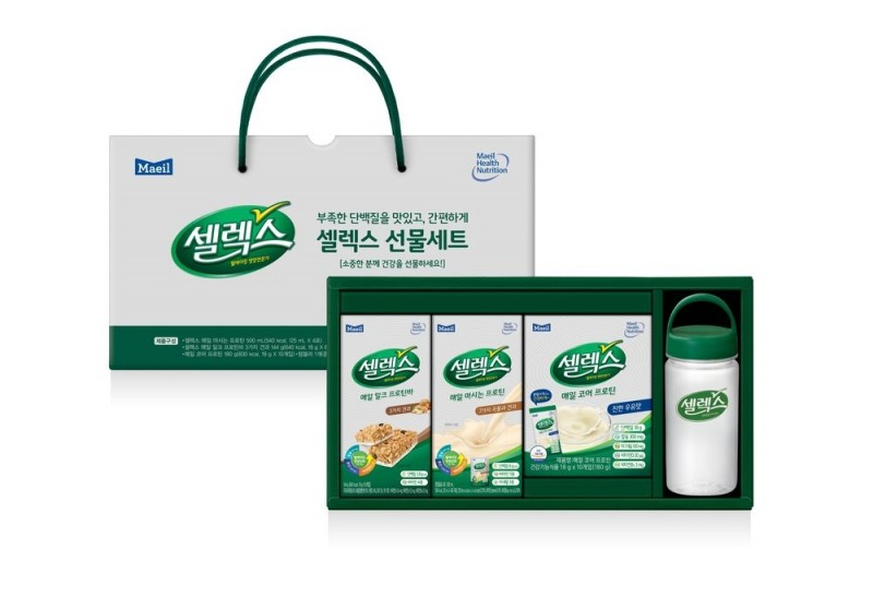 매일유업 셀렉스 선물세트, 부족한 단백질 맛있고 간편하게
