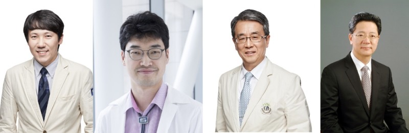 (좌측부터_하정훈 · 박성수 · 강무일 · 이종욱 교수)