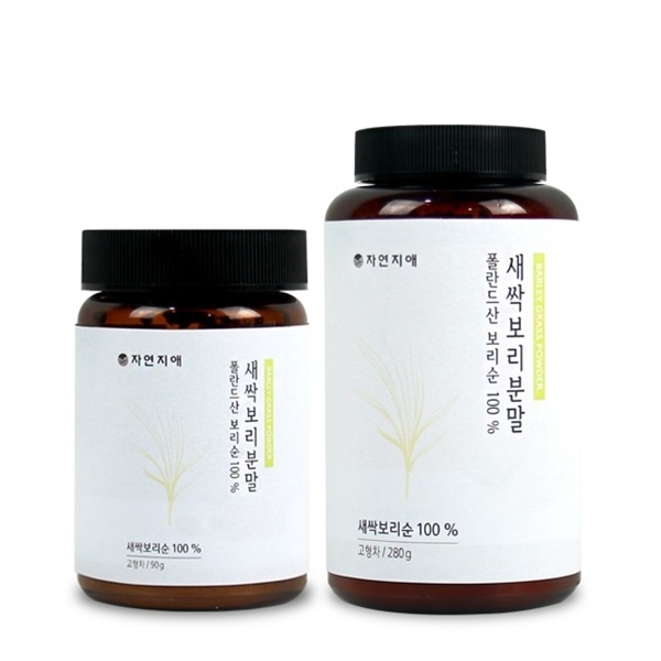 사진=자연지애 새싹보리분말
