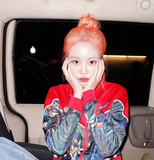 주이 열애설 부인 (사진=모모랜드 인스타그램)