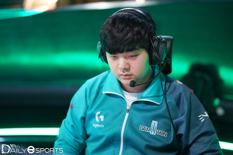 담원 게이밍의 정글러 '캐니언' 김건부.