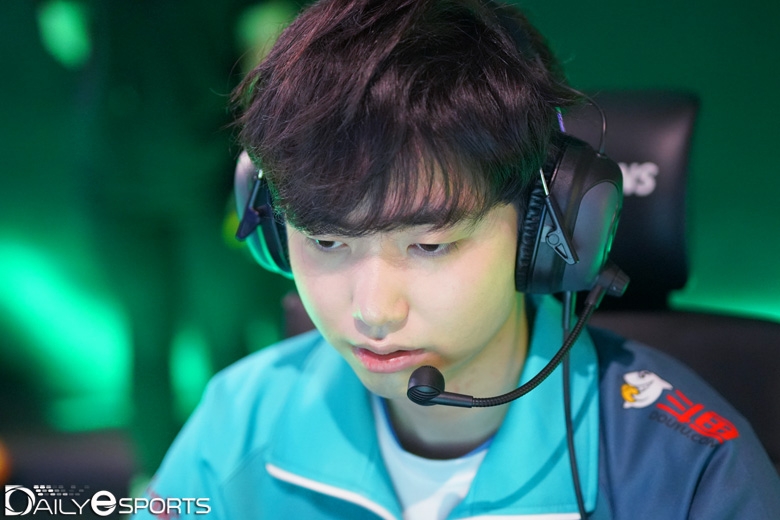 담원 게이밍의 원거리 딜러 '뉴클리어' 신정현.