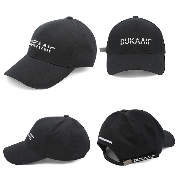 <사진설명 : 에이프릴 나은이 착용한 듀카이프의 Basic Black & White 볼캡>