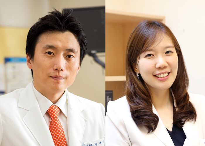 (좌측부터_분당서울대병원 이비인후과 송재진 교수, 영상의학과 배윤정 교수)