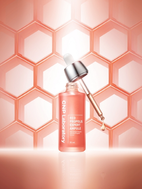 LG생활건강, CNP 차앤박화장품 '레드 프로폴리스 앰플&크림' 출시