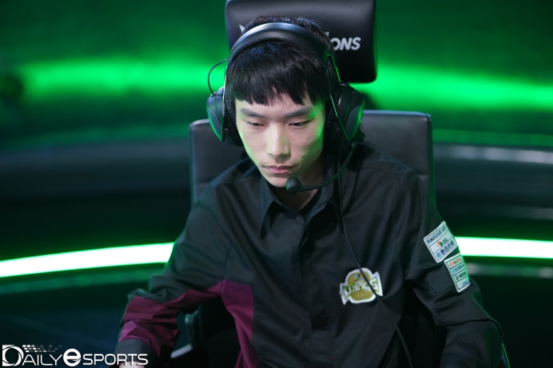 진에어 그린윙스의 '말랑' 김근성.