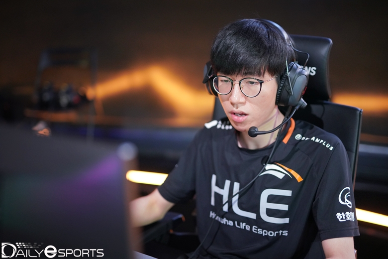 한화생명e스포츠의 정글러 '보노' 김기범.