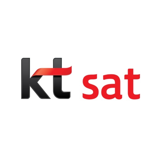 KT SAT 로고