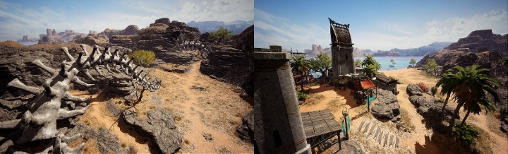 쓸쓸한 풍경의 유카비 사막의 이미지