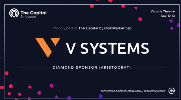 브이시스템즈 써니 킹 가상화폐 VSYS코인, 11월 ‘코인마켓캡 더캐피탈컨퍼런스’ 다이아몬드 스폰서 지정