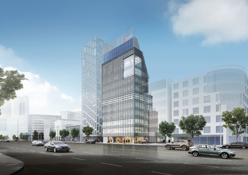 고려대학교의료원 청담캠퍼스 조감도