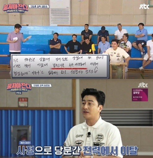 JTBC'뭉쳐야찬다'캡쳐