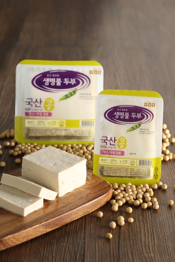 사진=두부 본연의 풍미와 식감을 그대로 살린 웰빙 생식 두부 ‘생명물두부’
