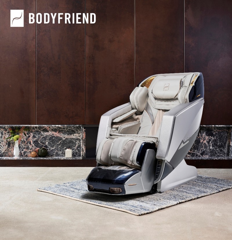 바디프랜드, 제트기 형상+허리 특화 안마의자 ‘벤타스 코어’ 출시