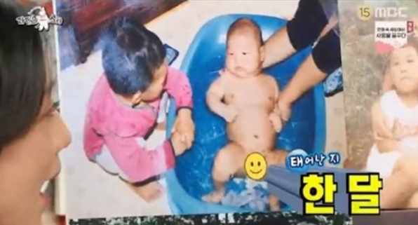 '나는 원래 컸다' 하승진 출생 사진도 '초 우량아'