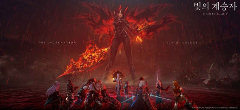 게임빌, '빛의 계승자' 글로벌 업데이트 진행