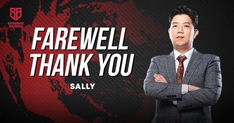 유의준 감독과 결별을 알린 샌드박스 게이밍.