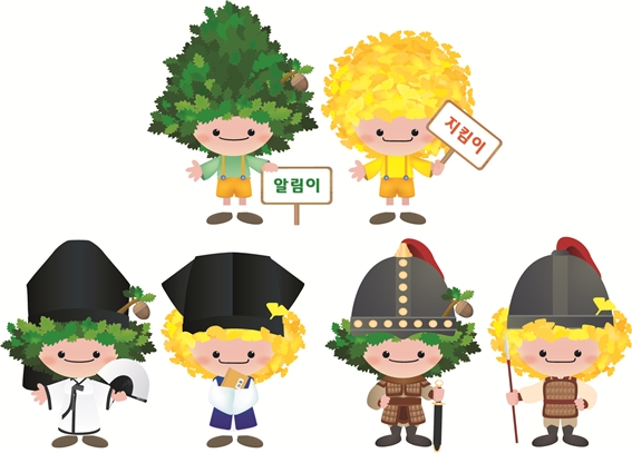 문화플랫폼WITH, 지역문화유산 활용한 첫 콘텐츠 ‘토리와 행이’ 캐릭터