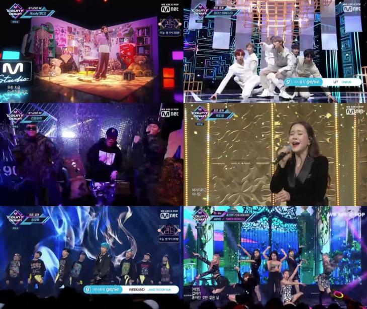 Mnet엠카운트다운방송캡처
