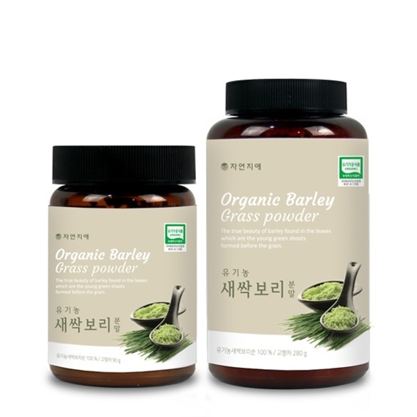 사진=자연지애 유기농 새싹보리분말
