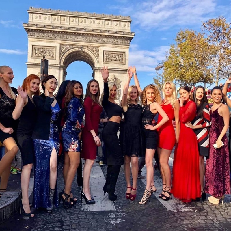 사진제공=슈퍼탤런트 오브더 월드 <2018 슈퍼탤런트 오브더 월드 쇼케이스 in Arc de triomphe de l'Étoile파리 개선문>