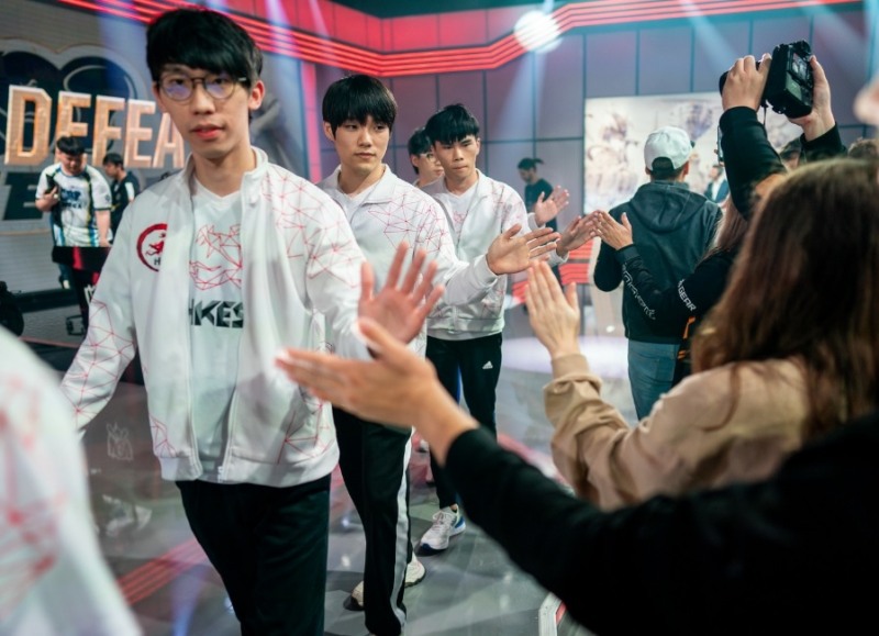 플레이-인 스테이지를 통과한 홍콩 애티튜드(사진=라이엇 게임즈 제공).