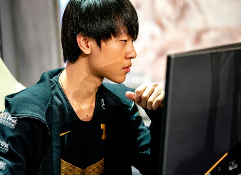 블리츠 크랭크로 RNG에게 승리를 안긴 서포터 'Ming' 시센밍(사진=라이엇 게임즈 제공).