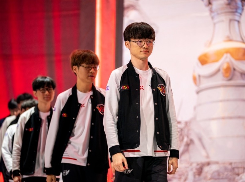 SK텔레콤 T1(사진=라이엇 게임즈 제공).