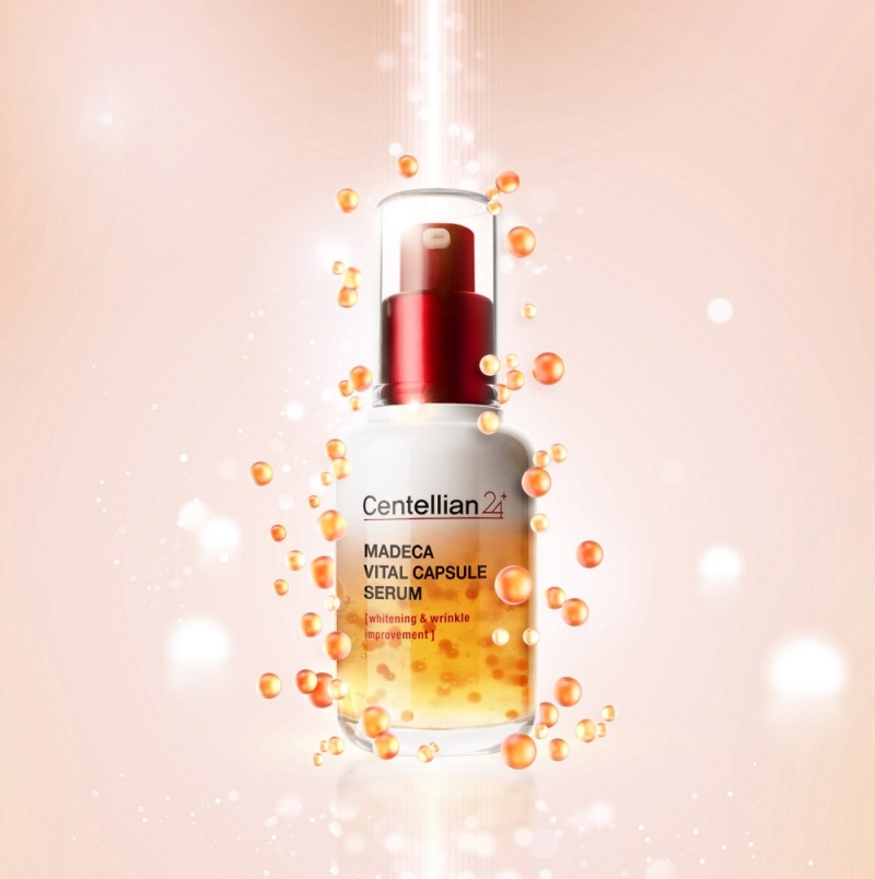 센텔리안24, 광채 피부 케어 '마데카 바이탈 캡슐 세럼' 출시
